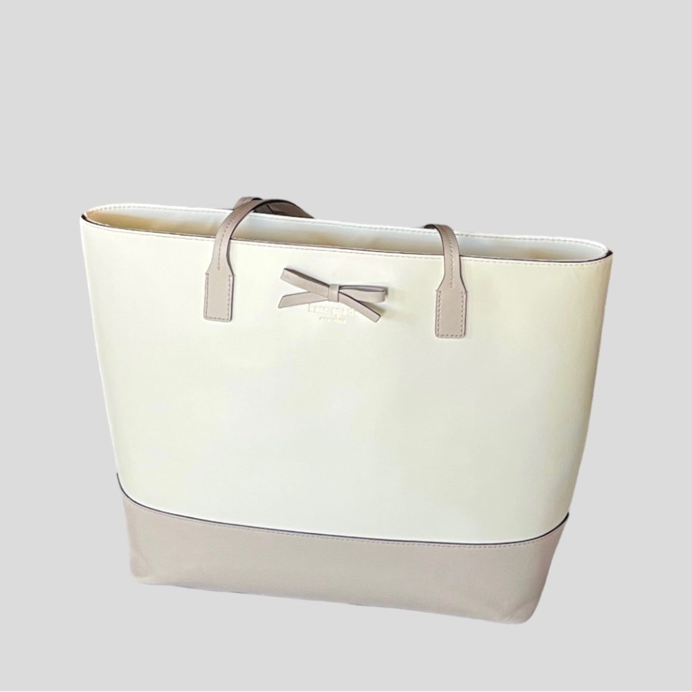 Kate Spade Cream Taupe Tote